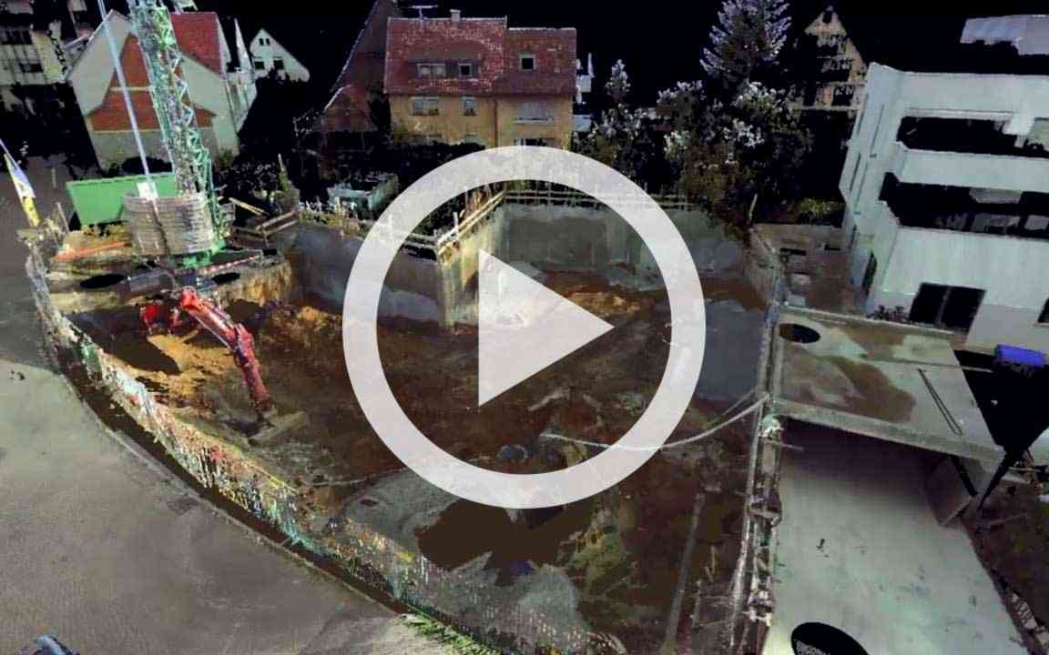 Vidéo illustrant une application du scanner laser 3D.