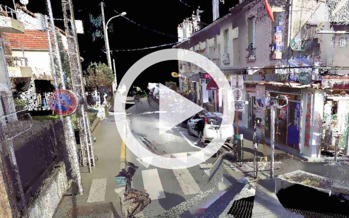 Vidéo illustrant une application du scanner laser 3D.